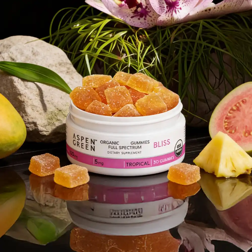 Jar of Bliss Gummies by Aspen Green 